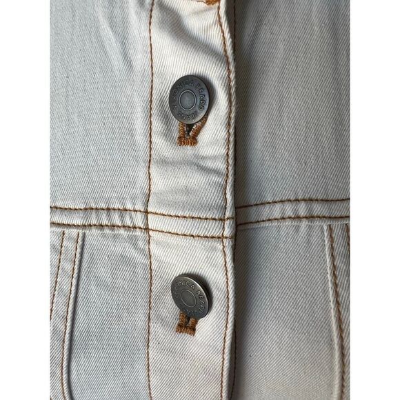 Veronica Beard Basia Denim Mini Dress Size 00 MSRP $498 - Picture 7 of 12